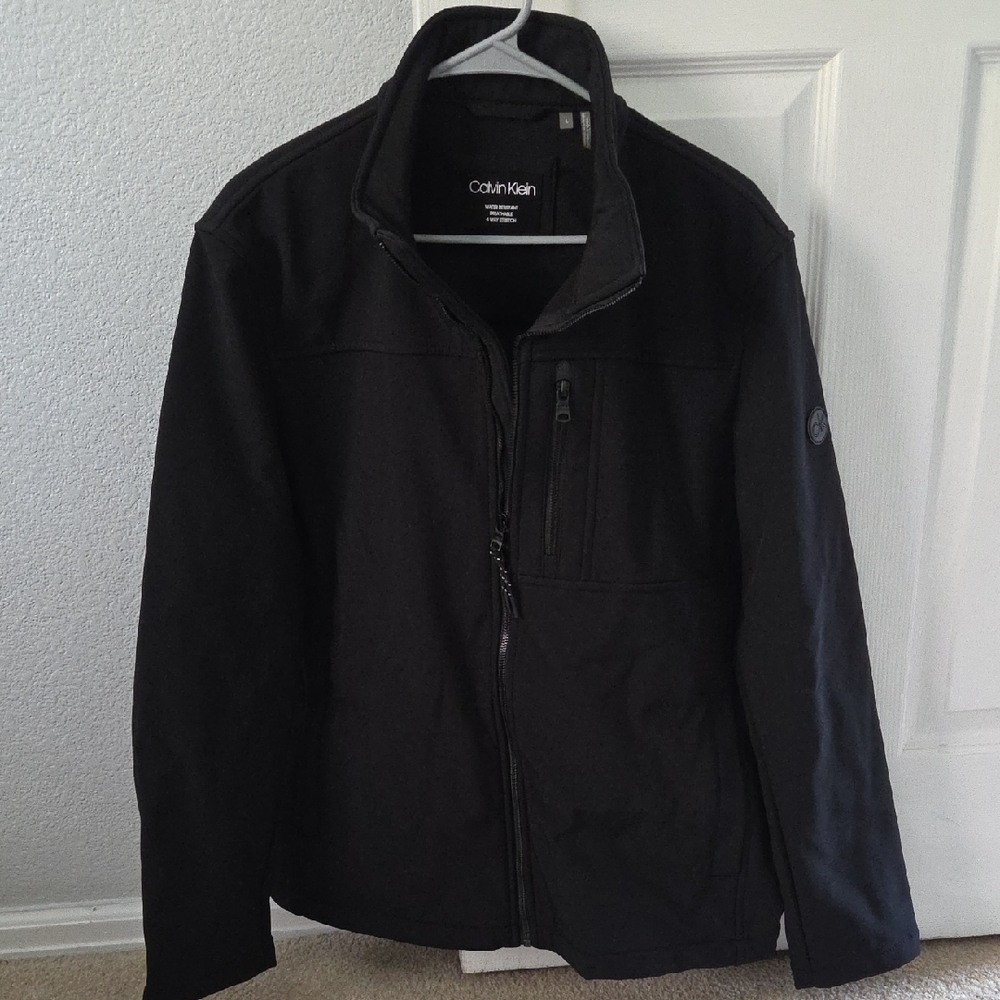 Calvin Klein Men's Dark Gray Lightweight Jacket